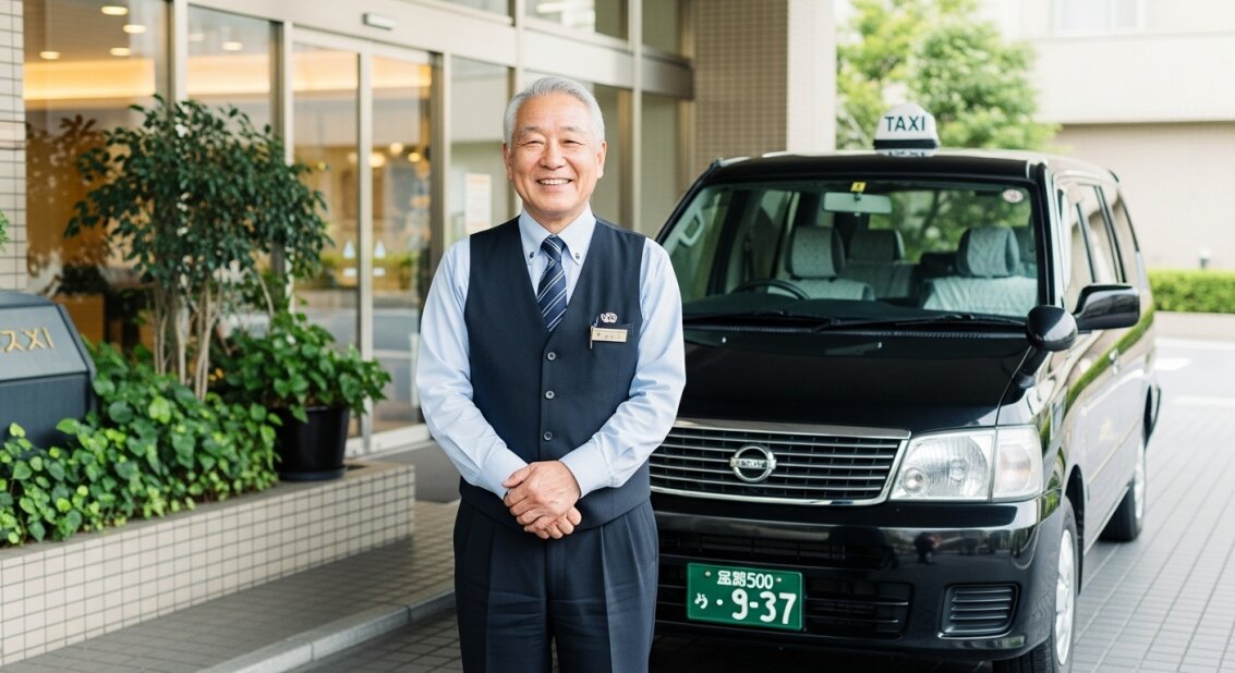 「流し営業」一切なしのアプリがお客様を見つけてくれるタクシードライバー