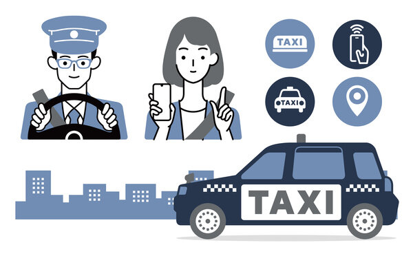 タクシーアプリGOを使ったドライバー 夜勤あり 駅チカ 車通勤OK 未経験OK 研修あり